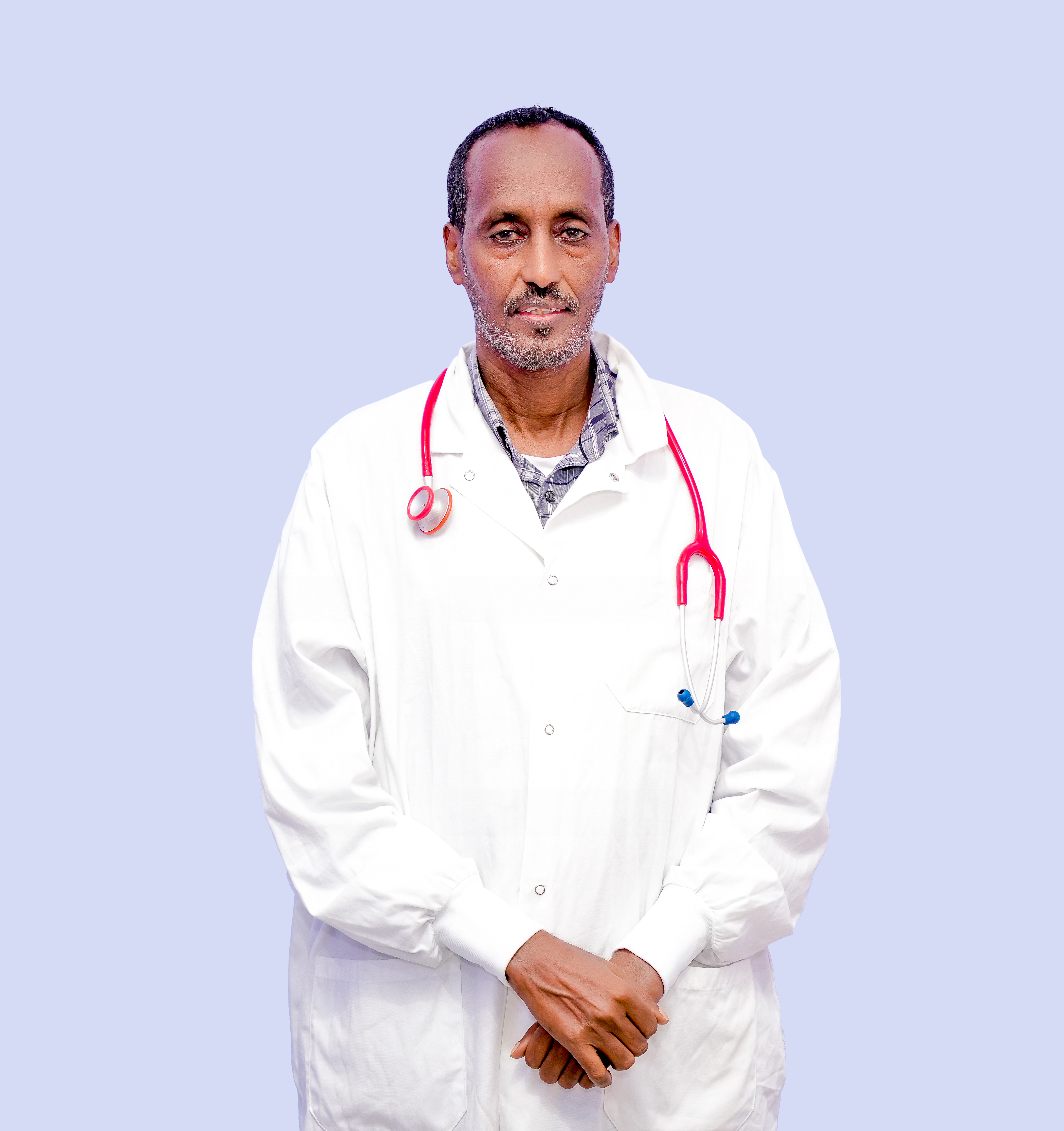 Male doctor consulting a patient